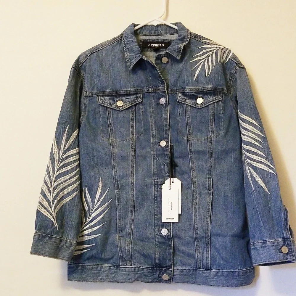 Express Petite Denim Jacket